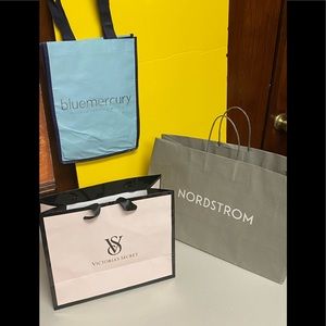 Nordstrom Assorted Reusable Paper Bags